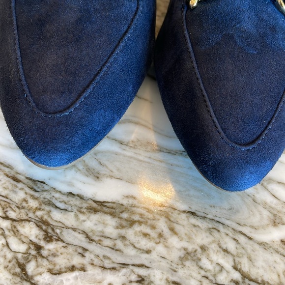 TALBOTS Navy Suede Loafers - Picture 9 of 9